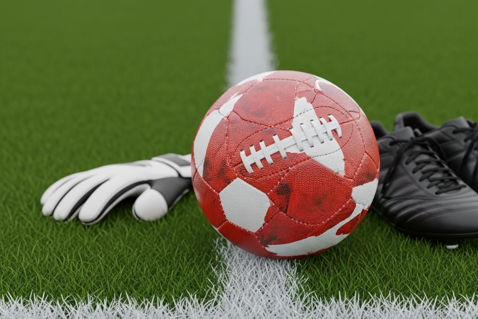 Balón de fútbol sobre una pizarra con los nombres de los máximos goleadores de LaLiga y sus cuotas evolucionando a lo largo de la temporada